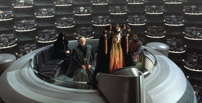 Padmé taking on the galaxy.